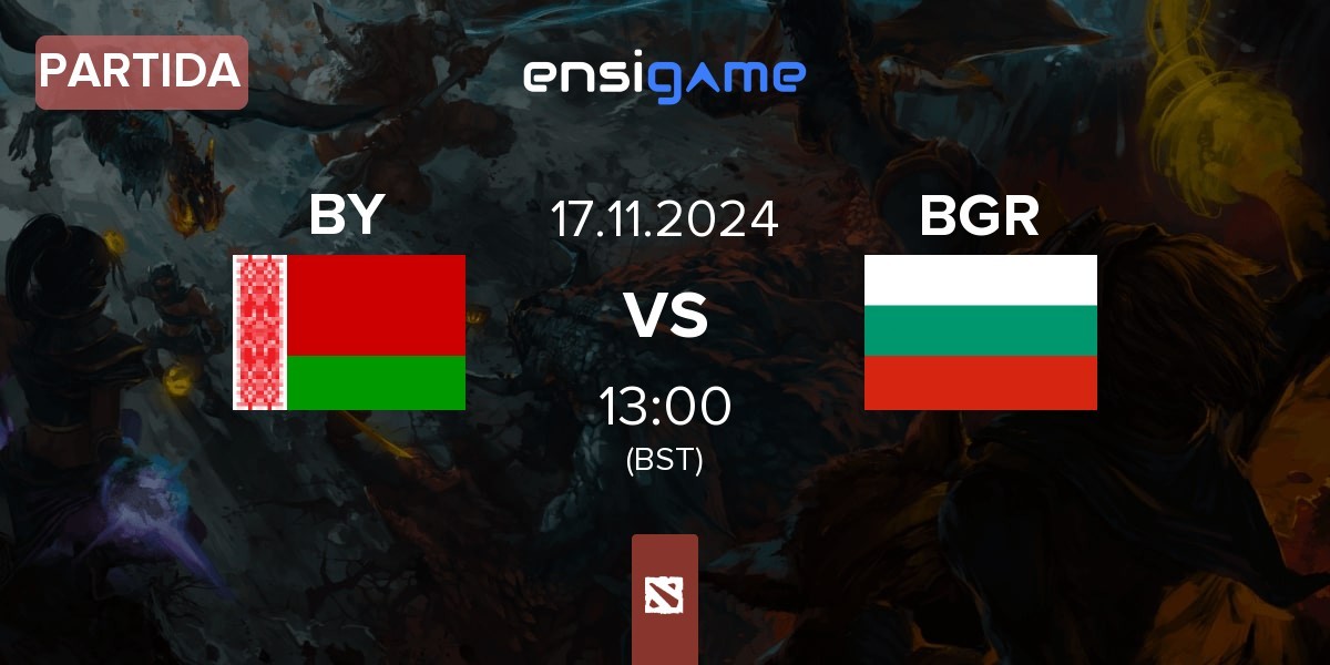 Partida Belarus BY vs Bulgaria BGR | 17.11