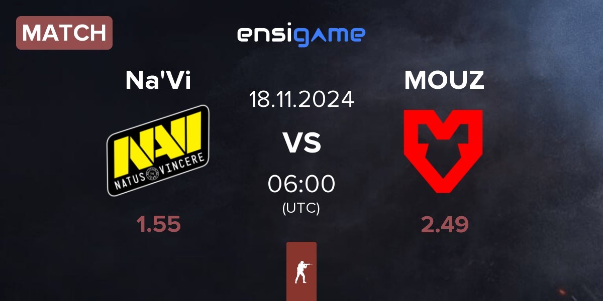 Match Natus Vincere Na'Vi vs MOUZ | 18.11