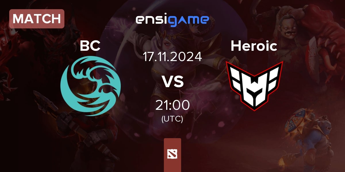 Match beastcoast BC vs Heroic | 17.11