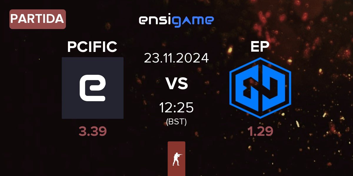 Partida PCIFIC Espor PCIFIC vs Endpoint EP | 23.11