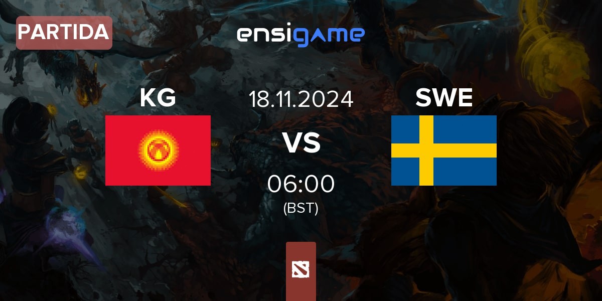 Partida Kyrgyzstan KG vs Sweden SWE | 18.11