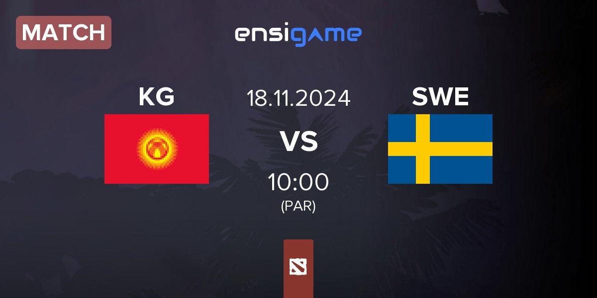 Match Kyrgyzstan KG vs Sweden SWE | 18.11