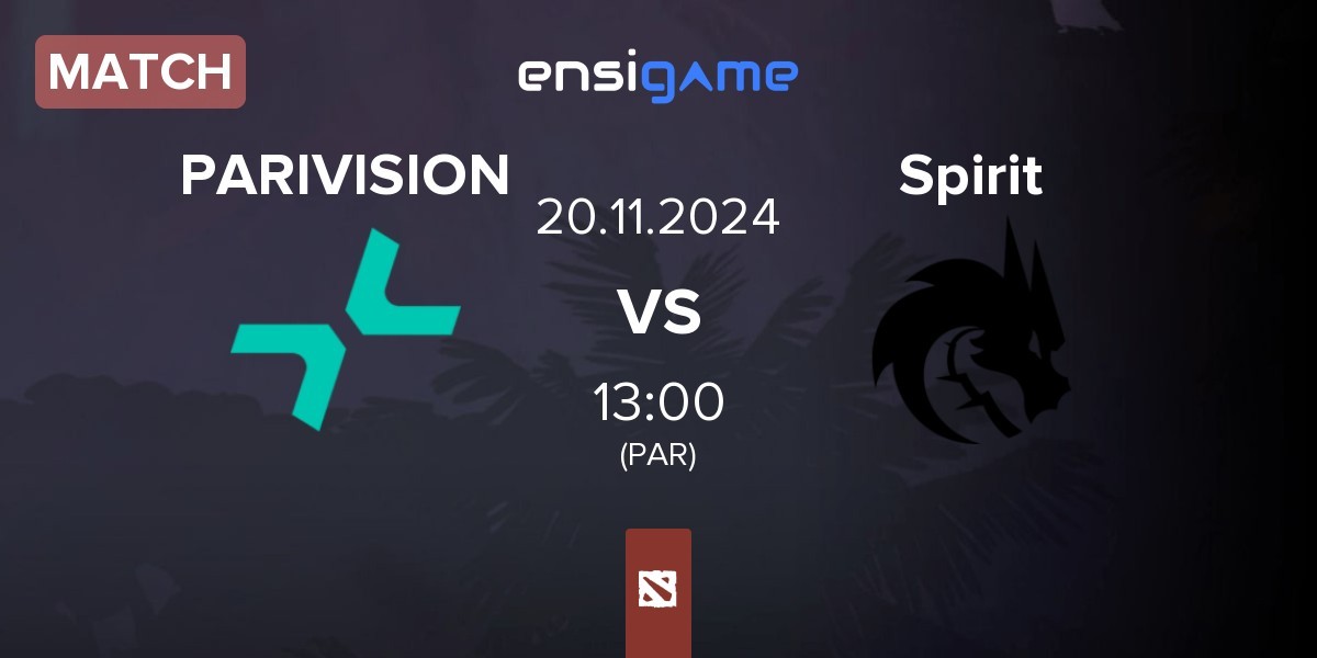 Match PARIVISION vs Team Spirit Spirit | 20.11