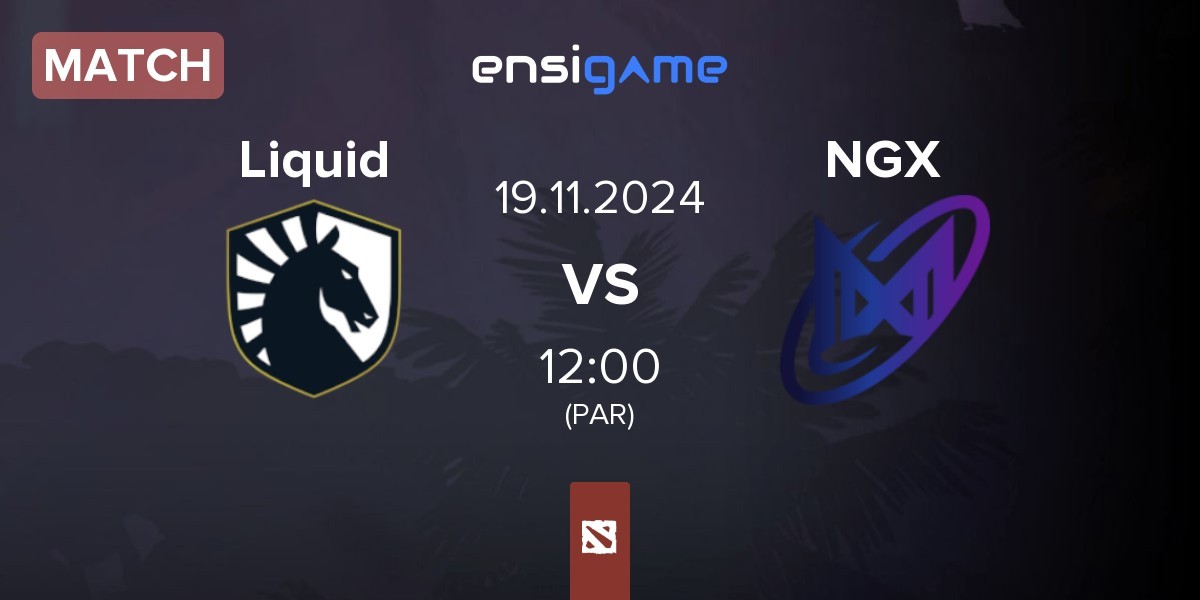 Match Team Liquid Liquid vs Nigma Galaxy NGX | 19.11