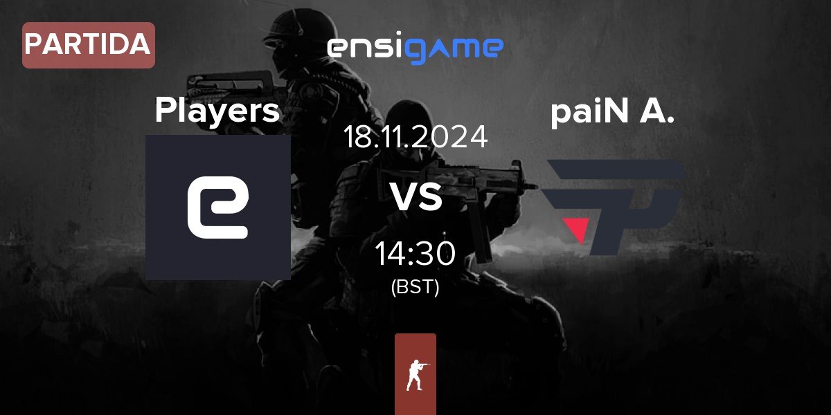 Partida Players vs paiN Academy paiN A. | 18.11