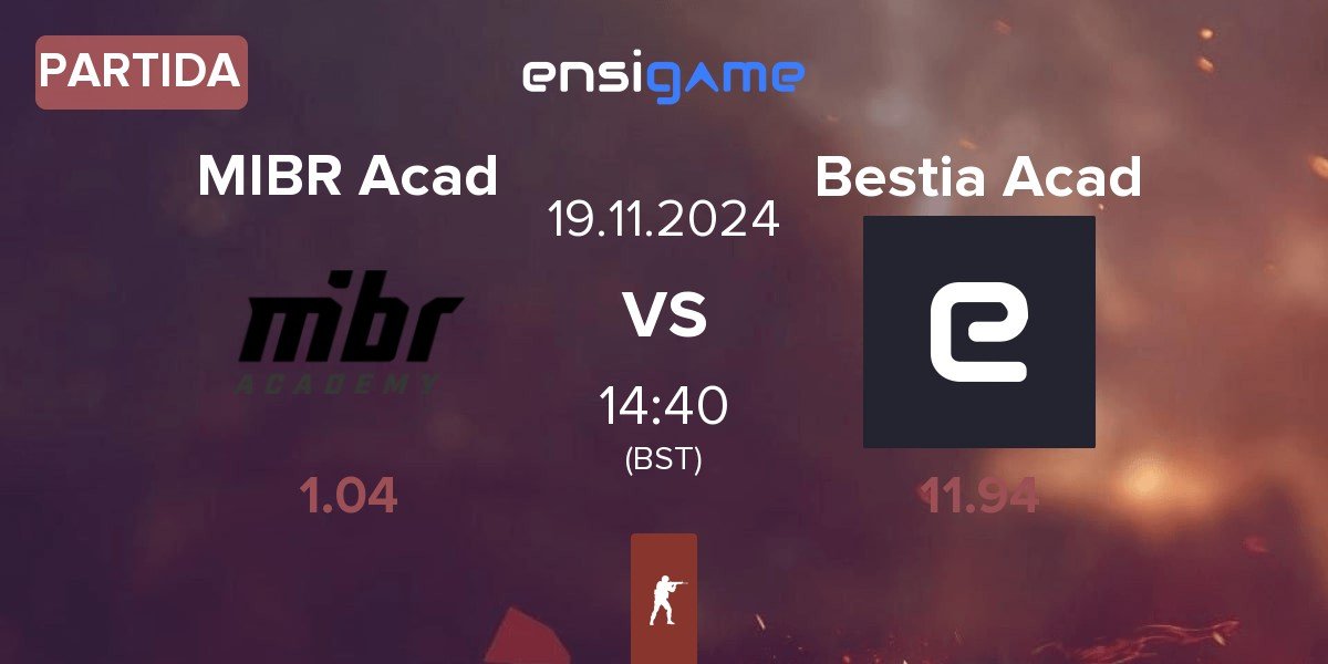 Partida MIBR Academy MIBR Acad vs Bestia Academy Bestia Acad | 19.11