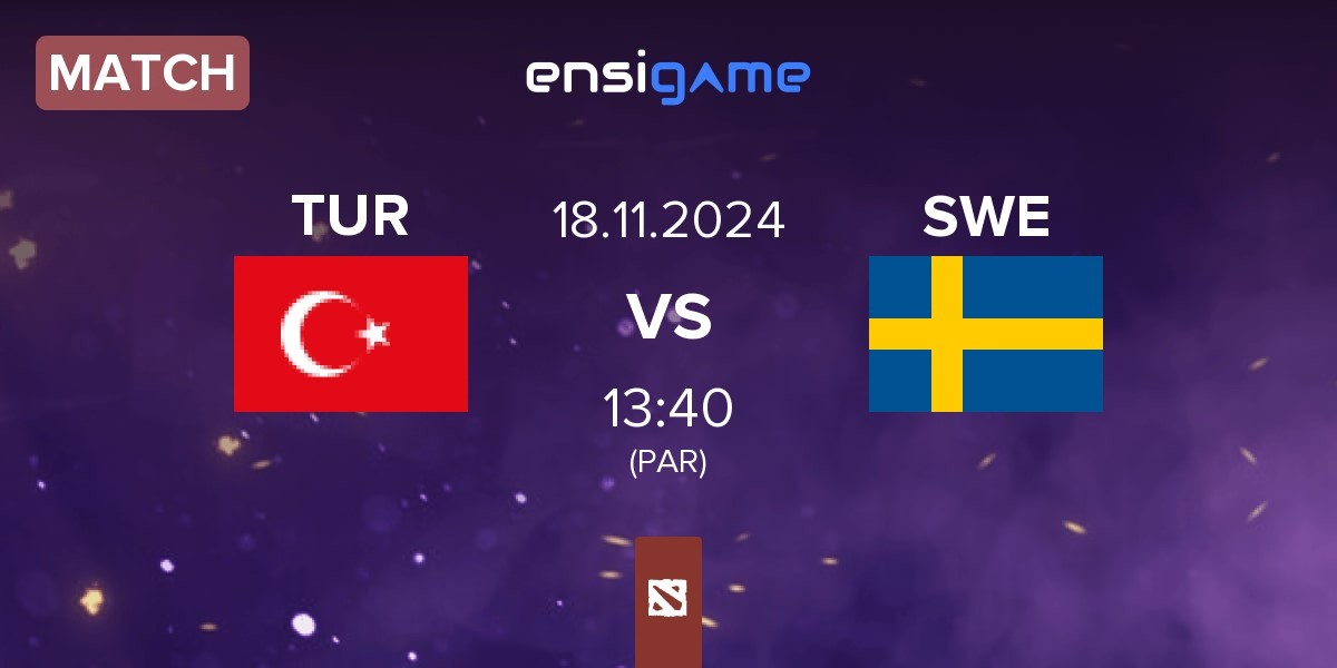 Match Turkey TUR vs Sweden SWE | 18.11