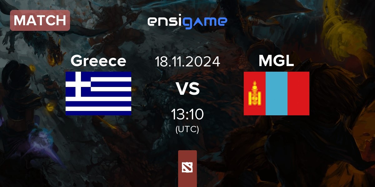 Match Greece vs Mongolia MGL | 18.11