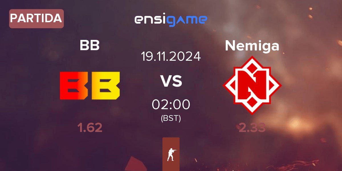 Partida BetBoom BB vs Nemiga Gaming Nemiga | 19.11