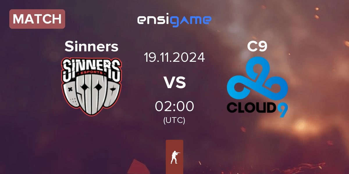 Match Sinners Esports Sinners vs Cloud9 C9 | 19.11