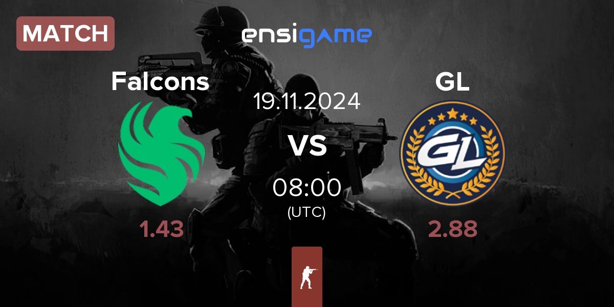 Match Team Falcons Falcons vs GamerLegion GL | 19.11