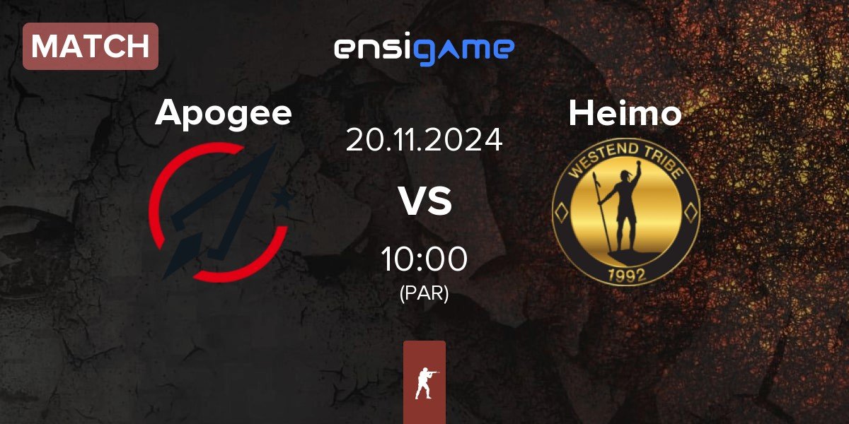 Match Apogee vs Heimo Esports Heimo | 20.11