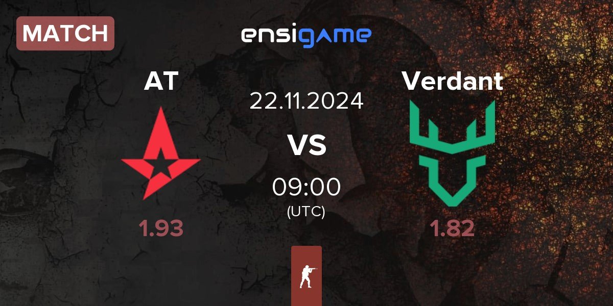 Match Astralis Talent AT vs Verdant | 22.11