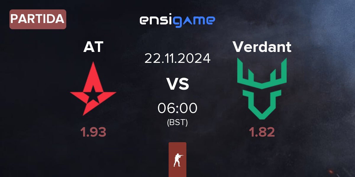 Partida Astralis Talent AT vs Verdant | 22.11