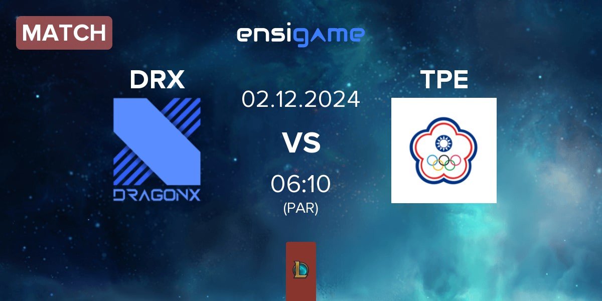 Match DRX vs Chinese Taipei TPE | 02.12