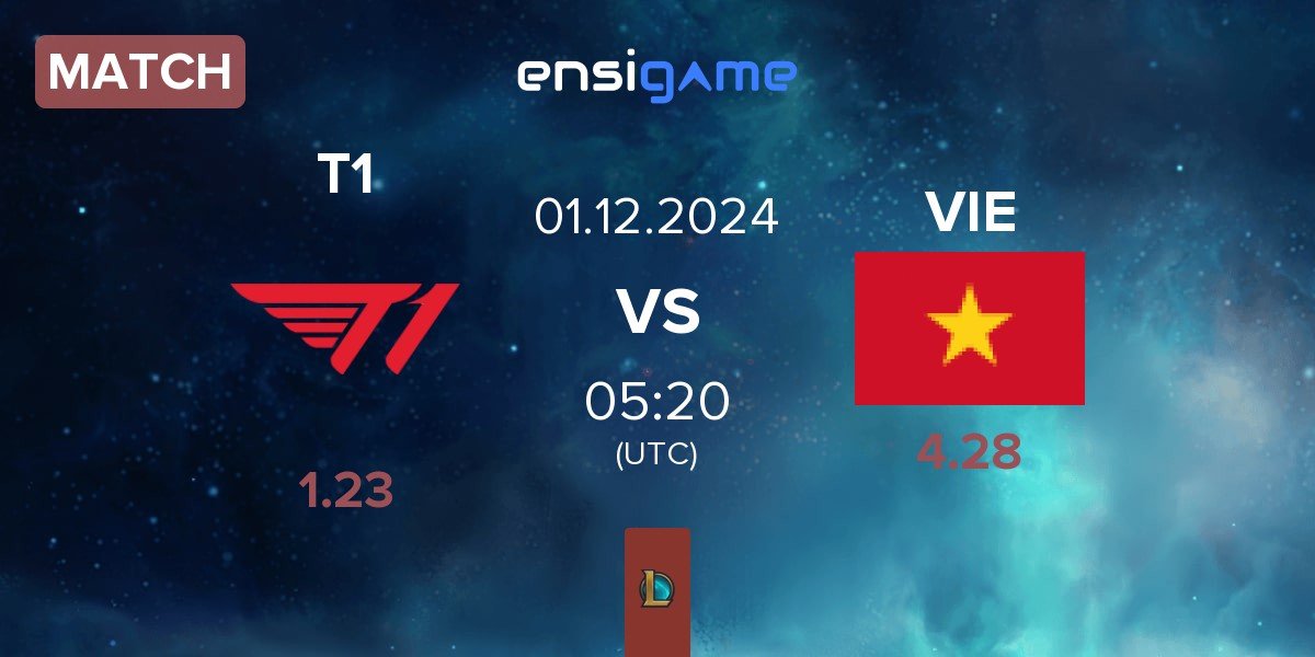 Match T1 vs Vietnam VIE | 01.12