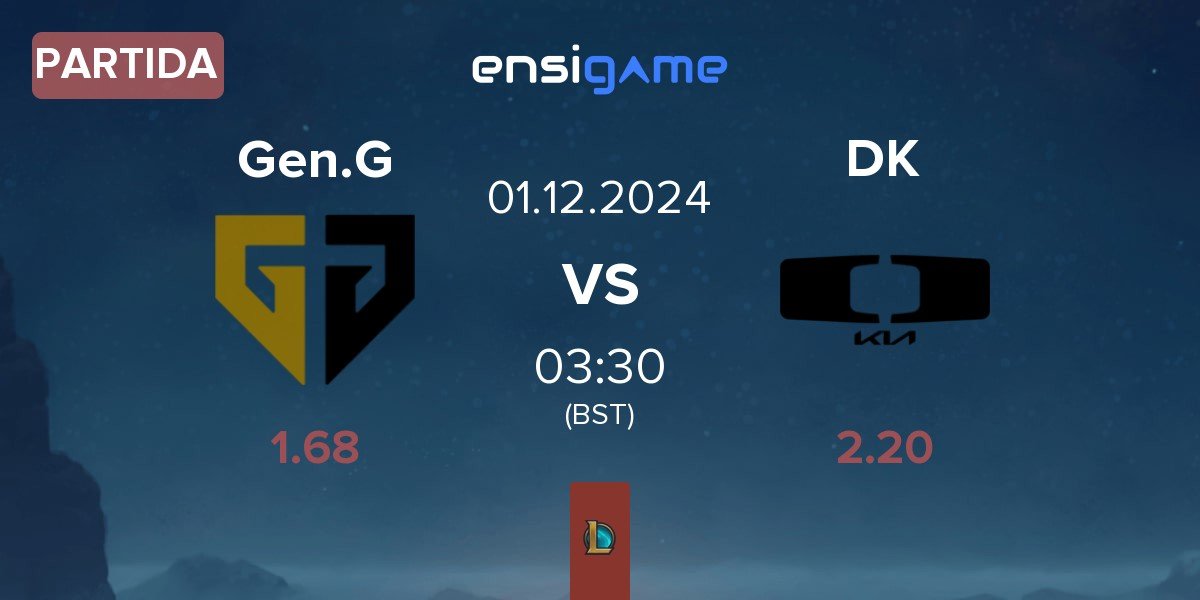 Partida Gen.G Esports Gen.G vs Dplus KIA DK | 01.12