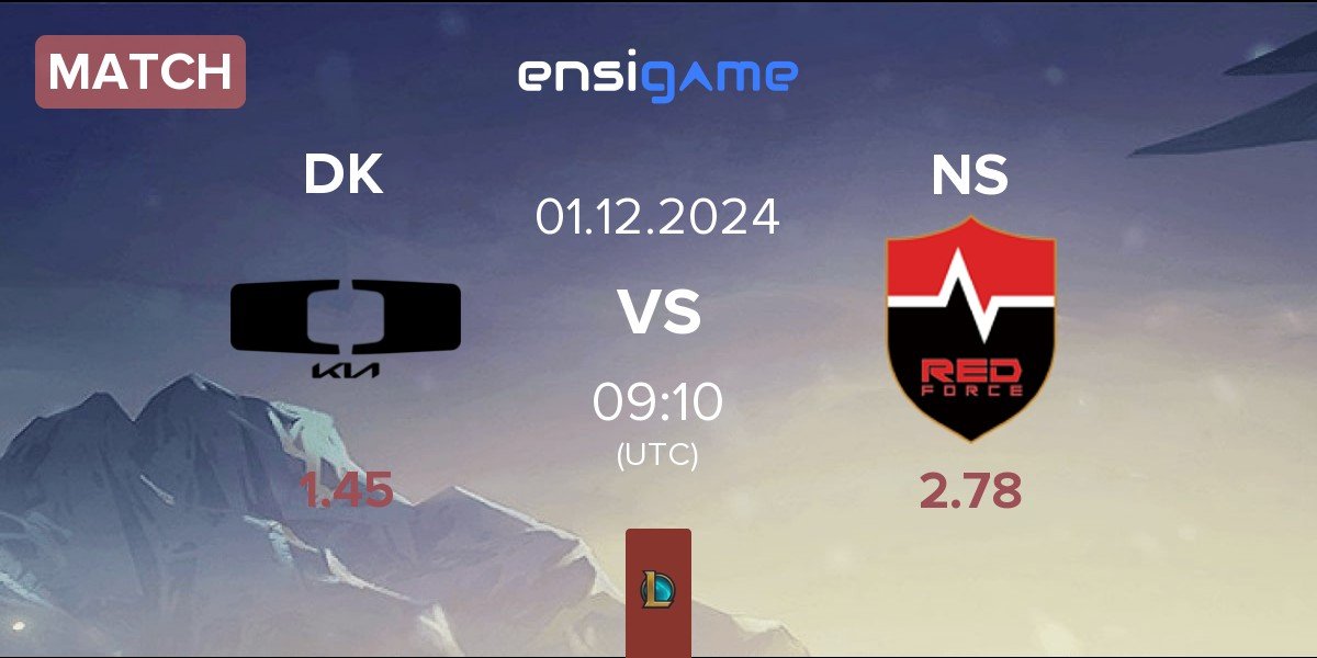 Match Dplus KIA DK vs Nongshim RedForce NS | 01.12