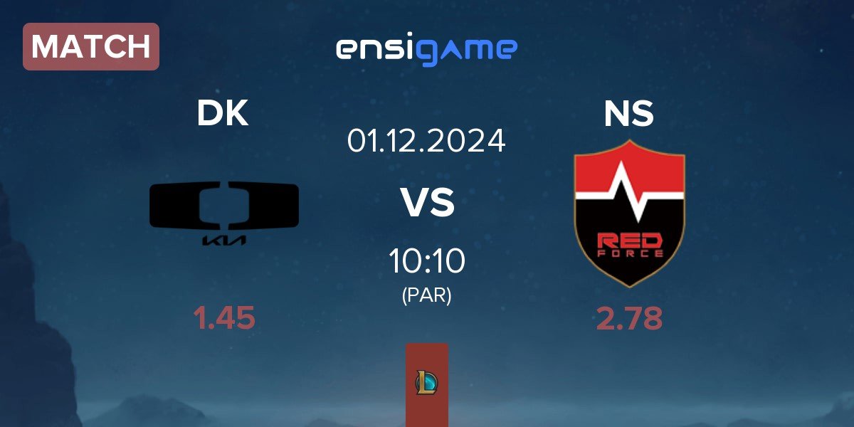 Match Dplus KIA DK vs Nongshim RedForce NS | 01.12