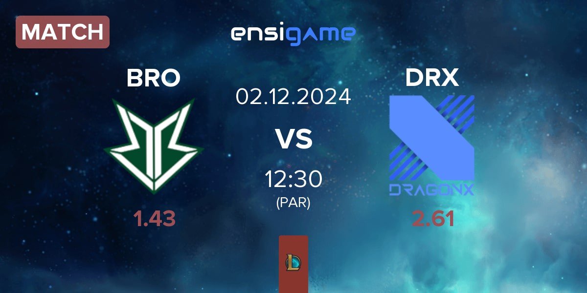 Match OKSavingsBank BRION BRO vs DRX | 02.12