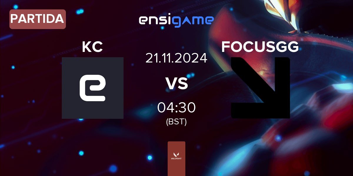 Partida Kebab Clan KC vs FOCUSGG | 21.11