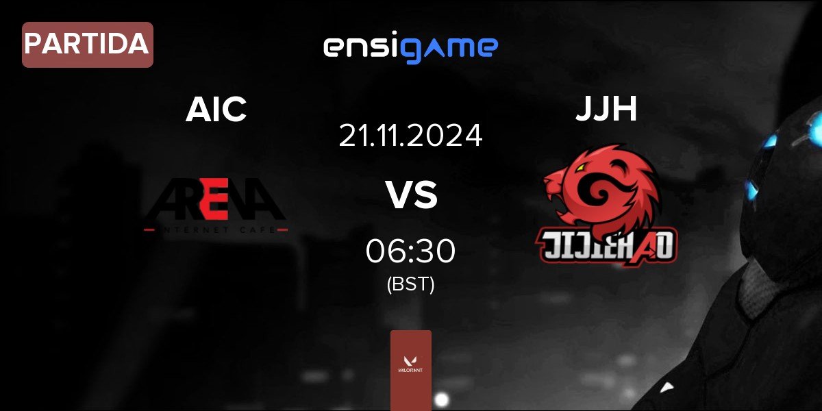 Partida ARENA Internet Cafe AIC vs JiJieHao BONK JJH | 21.11