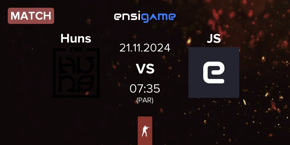 Match The Huns Esports Huns vs Just Swing JS | 21.11