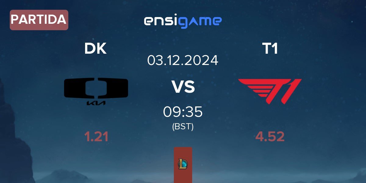 Partida Dplus KIA DK vs T1 | 03.12