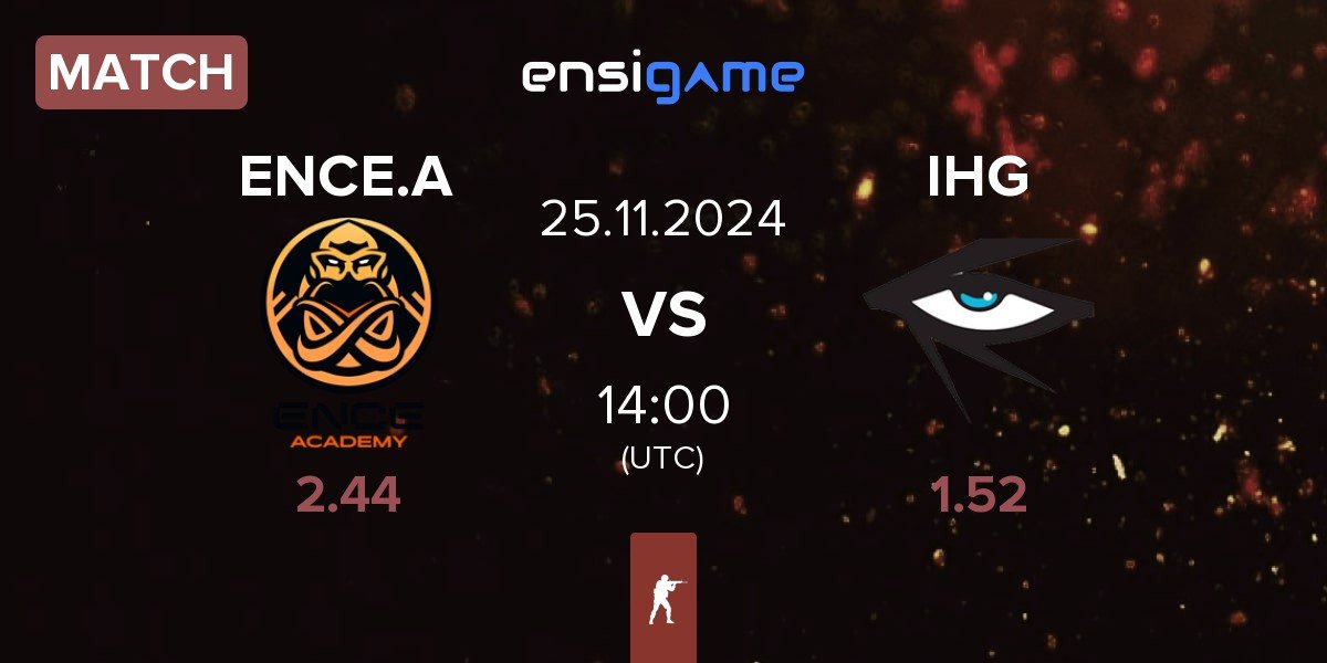 Match ENCE Academy ENCE.A vs Illuminar Gaming IHG | 25.11