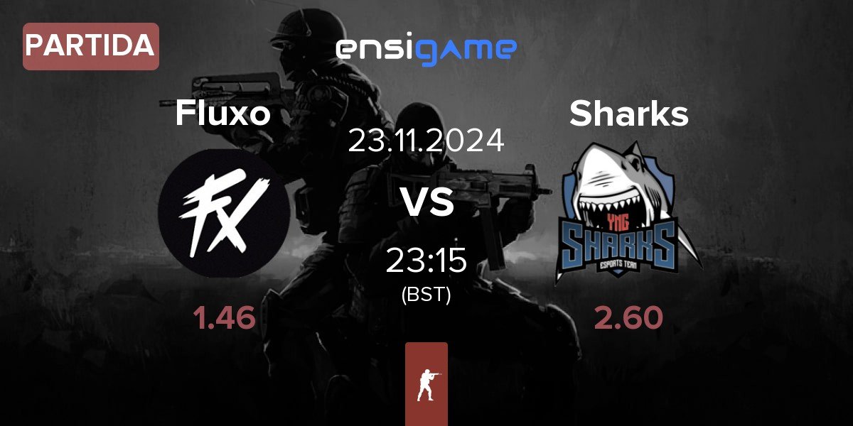 Partida Fluxo vs Sharks Esports Sharks | 23.11