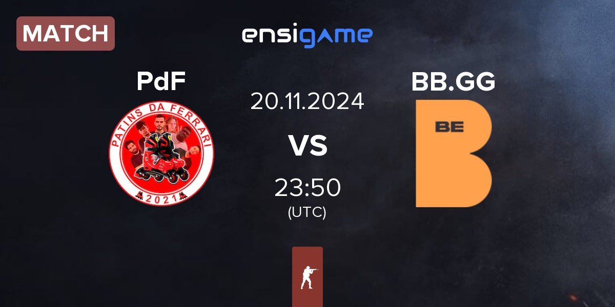 Match Patins da Ferrari PdF vs BeBold.gg BB.GG | 20.11