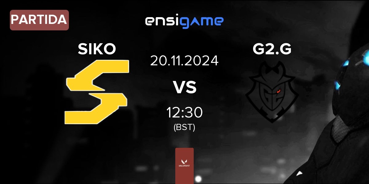 Partida Siko Esports SIKO vs G2 Gozen G2.G | 20.11