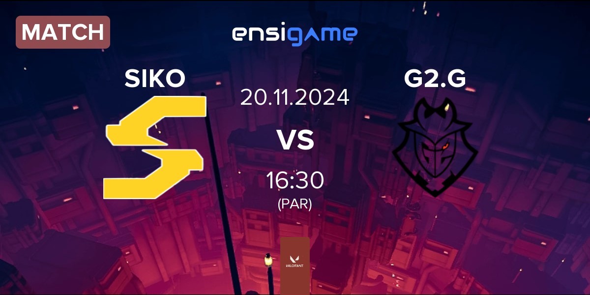 Match Siko Esports SIKO vs G2 Gozen G2.G | 20.11