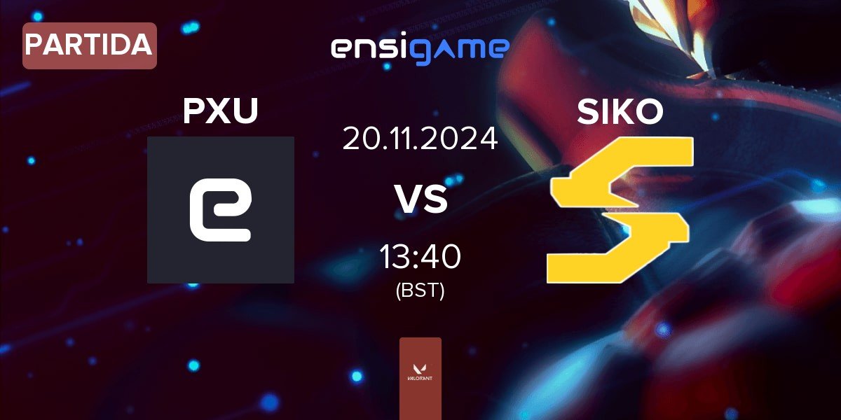 Partida Permitta Unicorns PXU vs Siko Esports SIKO | 20.11