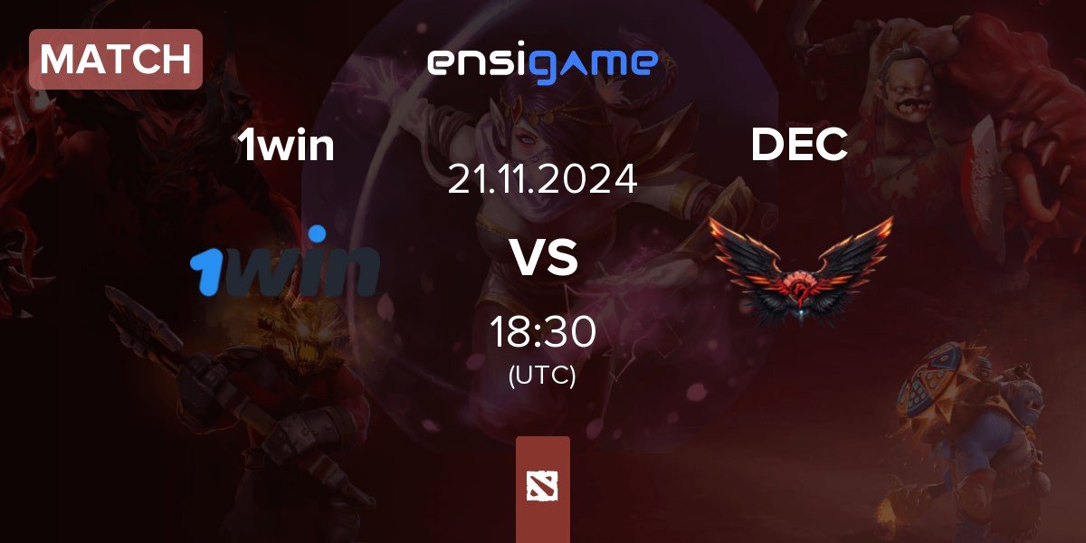 Match 1win vs Dragon Esports Club DEC | 21.11