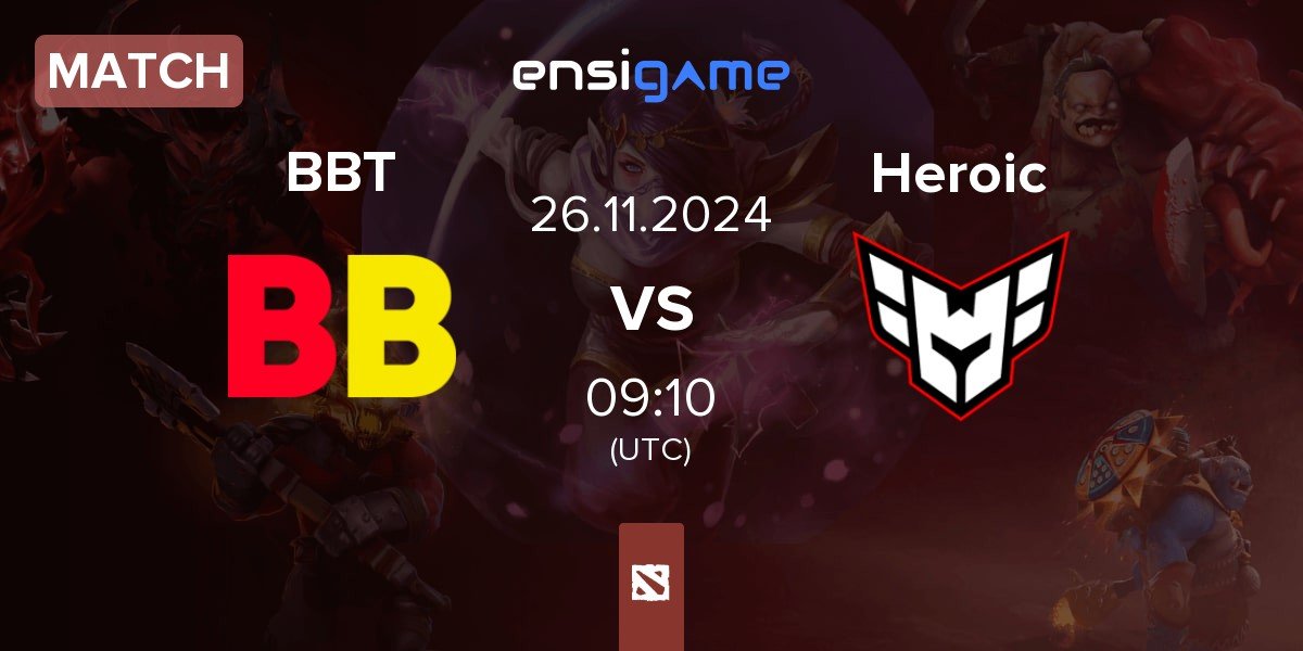 Match BetBoom Team BBT vs Heroic | 26.11