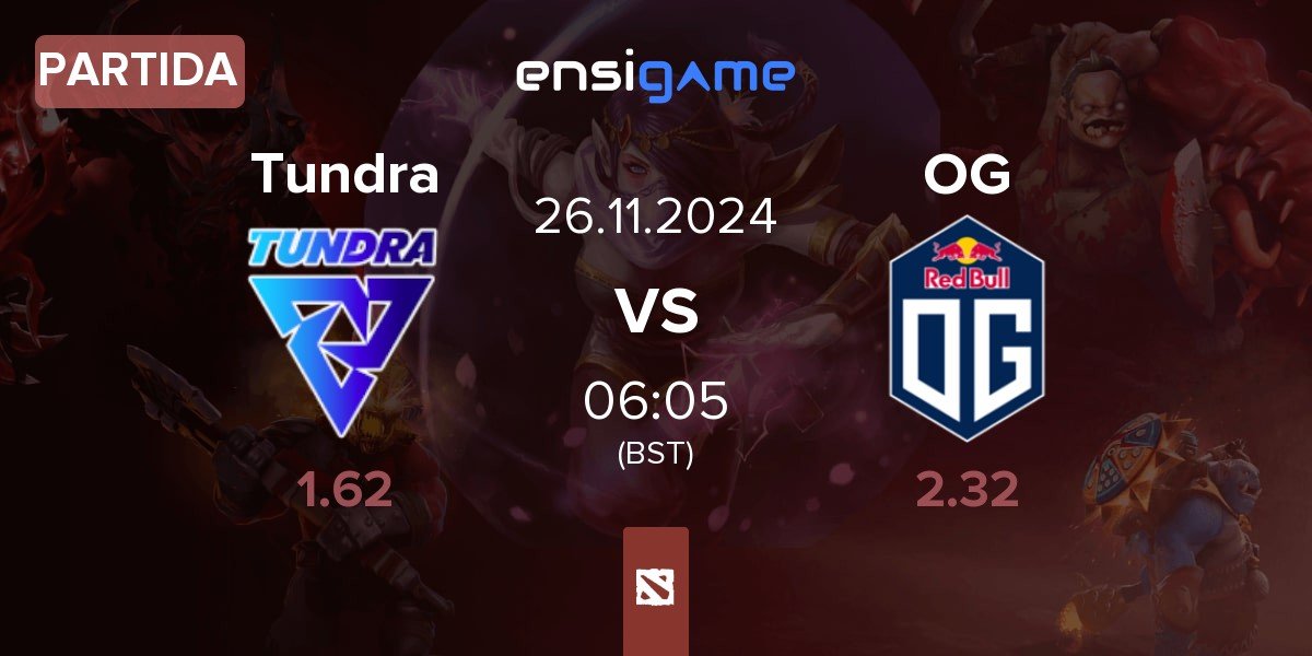 Partida Tundra Esports Tundra vs OG | 26.11