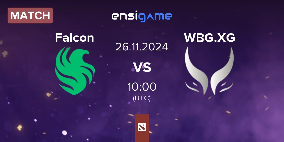 Match Team Falcons Falcon vs Xtreme Gaming WBG.XG | 26.11