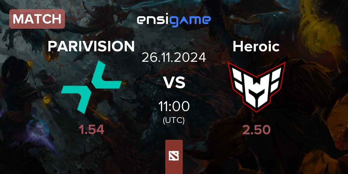 Match PARIVISION vs Heroic | 26.11