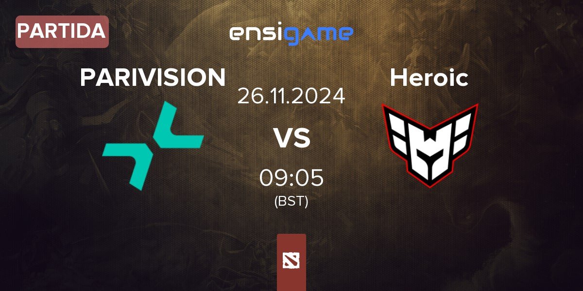 Partida PARIVISION vs Heroic | 26.11