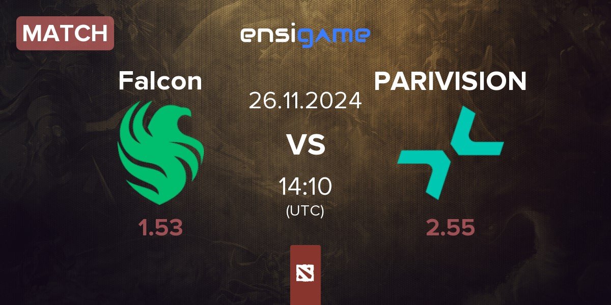 Match Team Falcons Falcon vs PARIVISION | 26.11