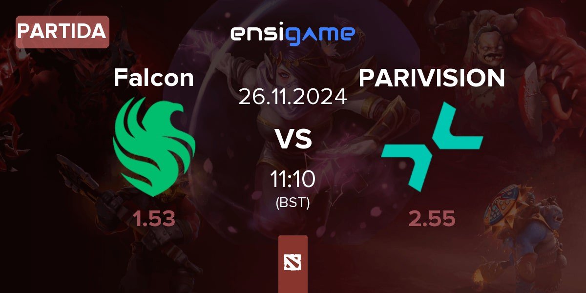 Partida Team Falcons Falcon vs PARIVISION | 26.11