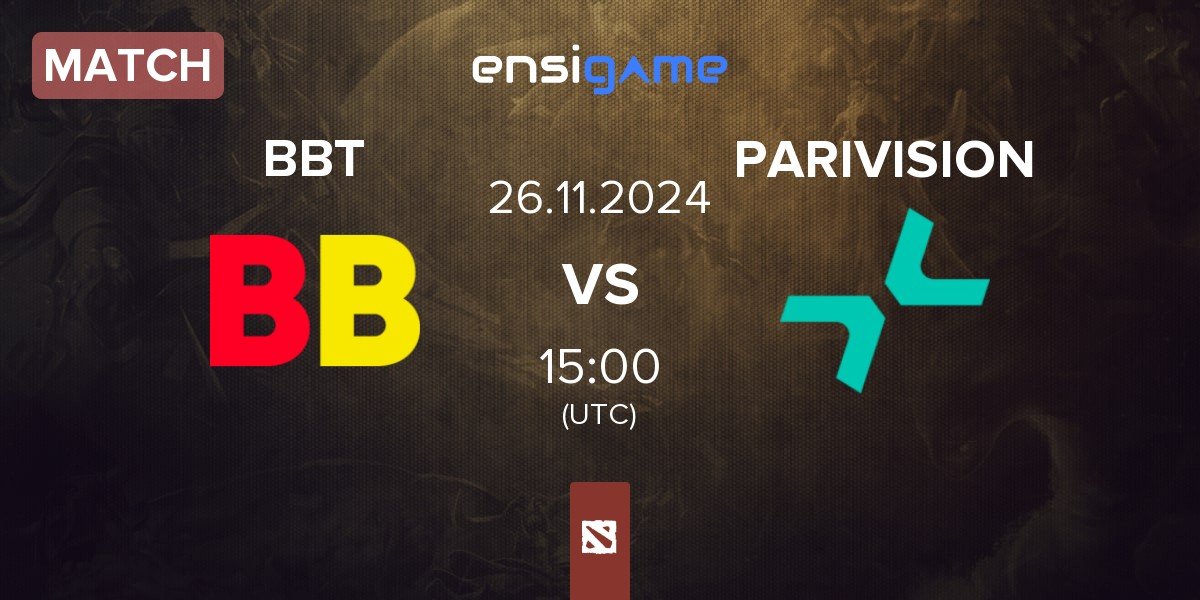 Match BetBoom Team BBT vs PARIVISION | 26.11