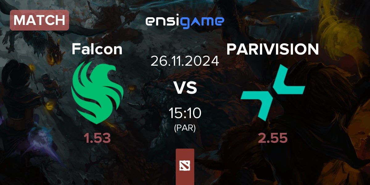 Match Team Falcons Falcon vs PARIVISION | 26.11