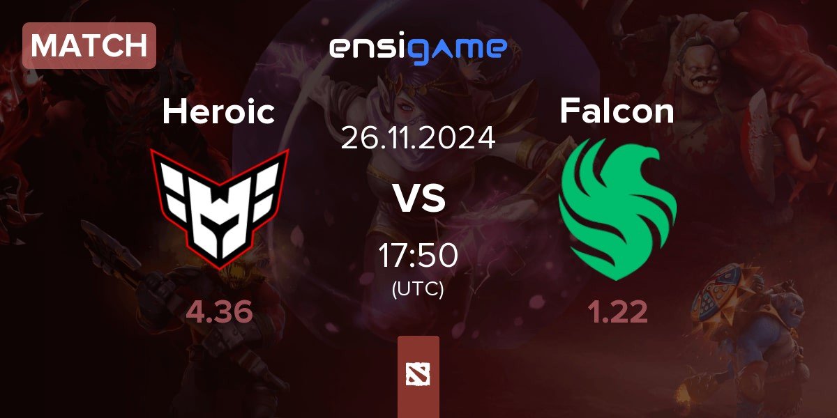 Match Heroic vs Team Falcons Falcon | 26.11