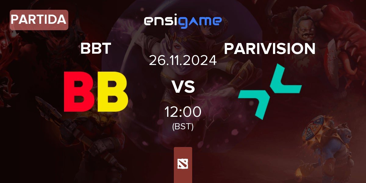 Partida BetBoom Team BBT vs PARIVISION | 26.11