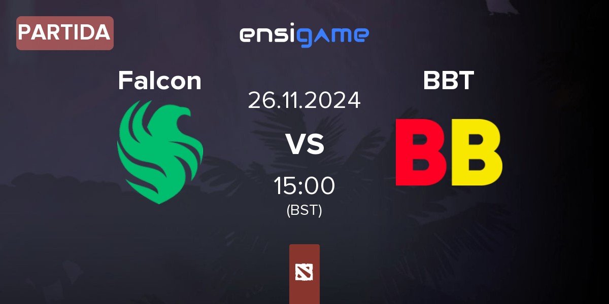 Partida Team Falcons Falcon vs BetBoom Team BBT | 26.11