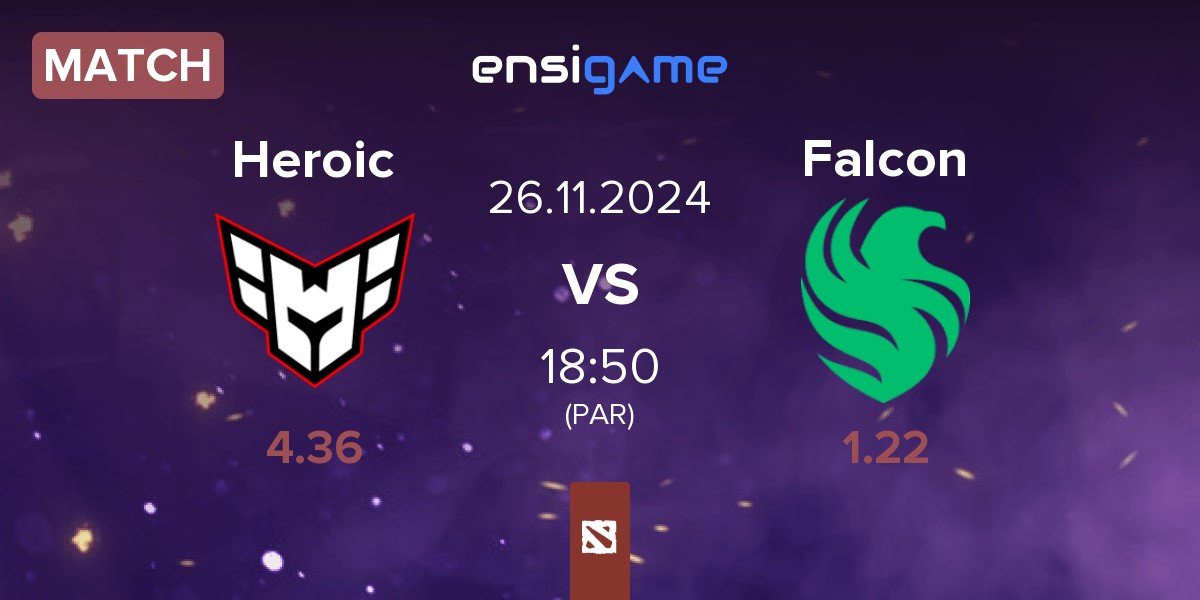 Match Heroic vs Team Falcons Falcon | 26.11