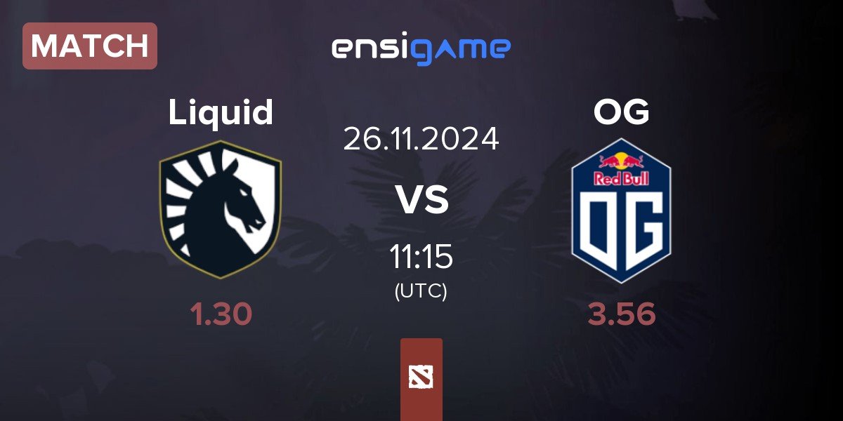 Match Team Liquid Liquid vs OG | 26.11