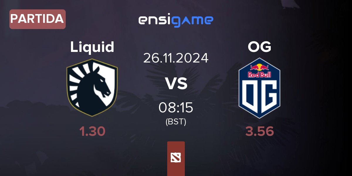 Partida Team Liquid Liquid vs OG | 26.11